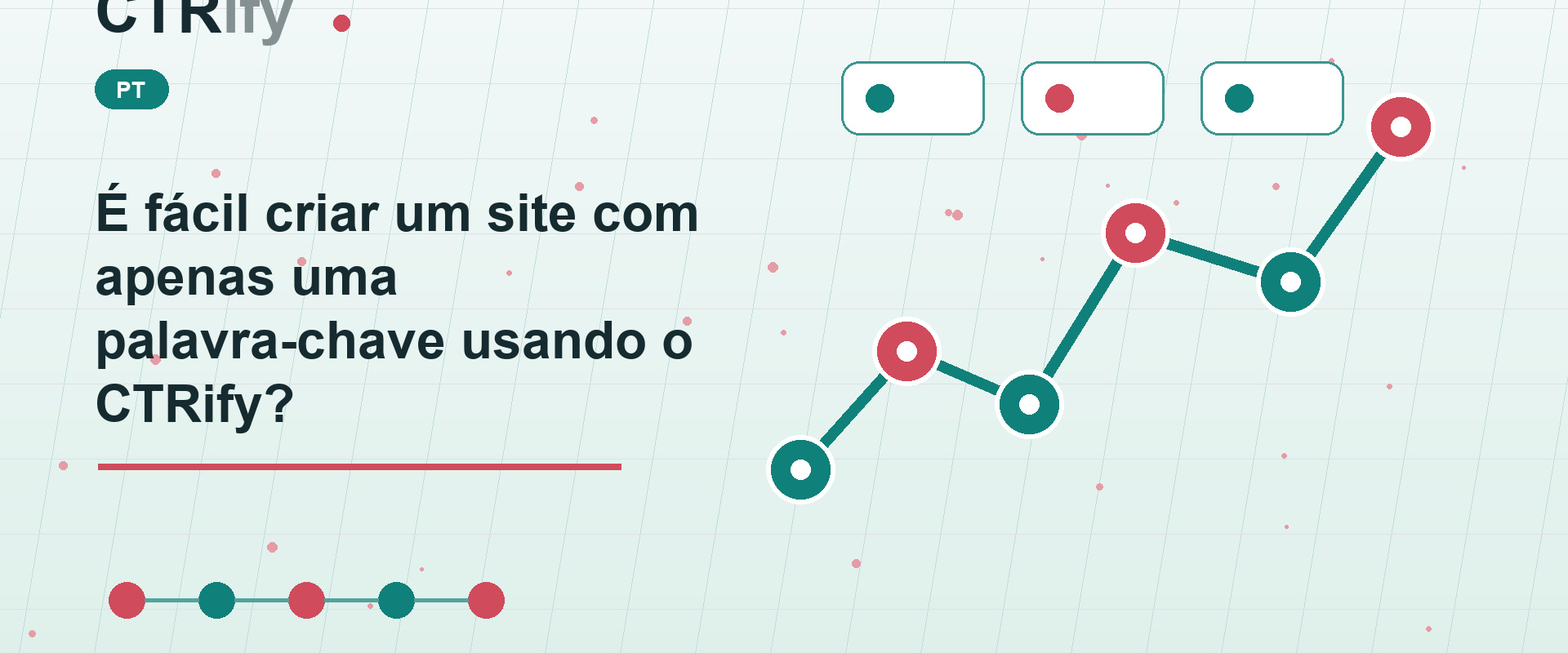 É fácil criar um site com apenas uma palavra-chave usando o CTRify?