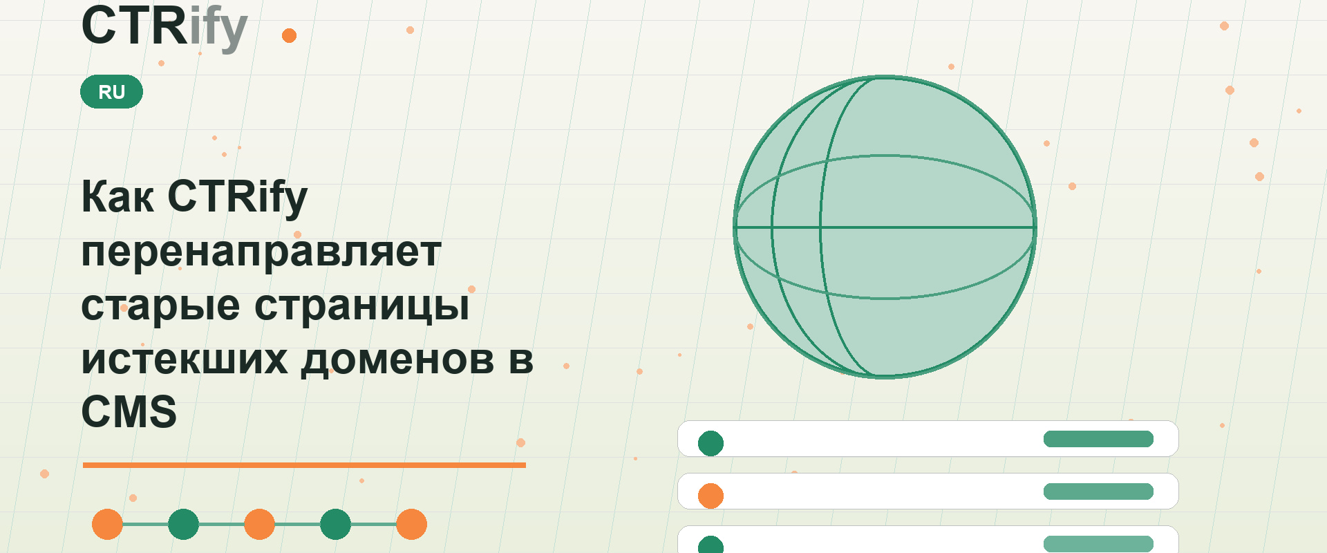 Как CTRify перенаправляет старые страницы истекших доменов в CMS