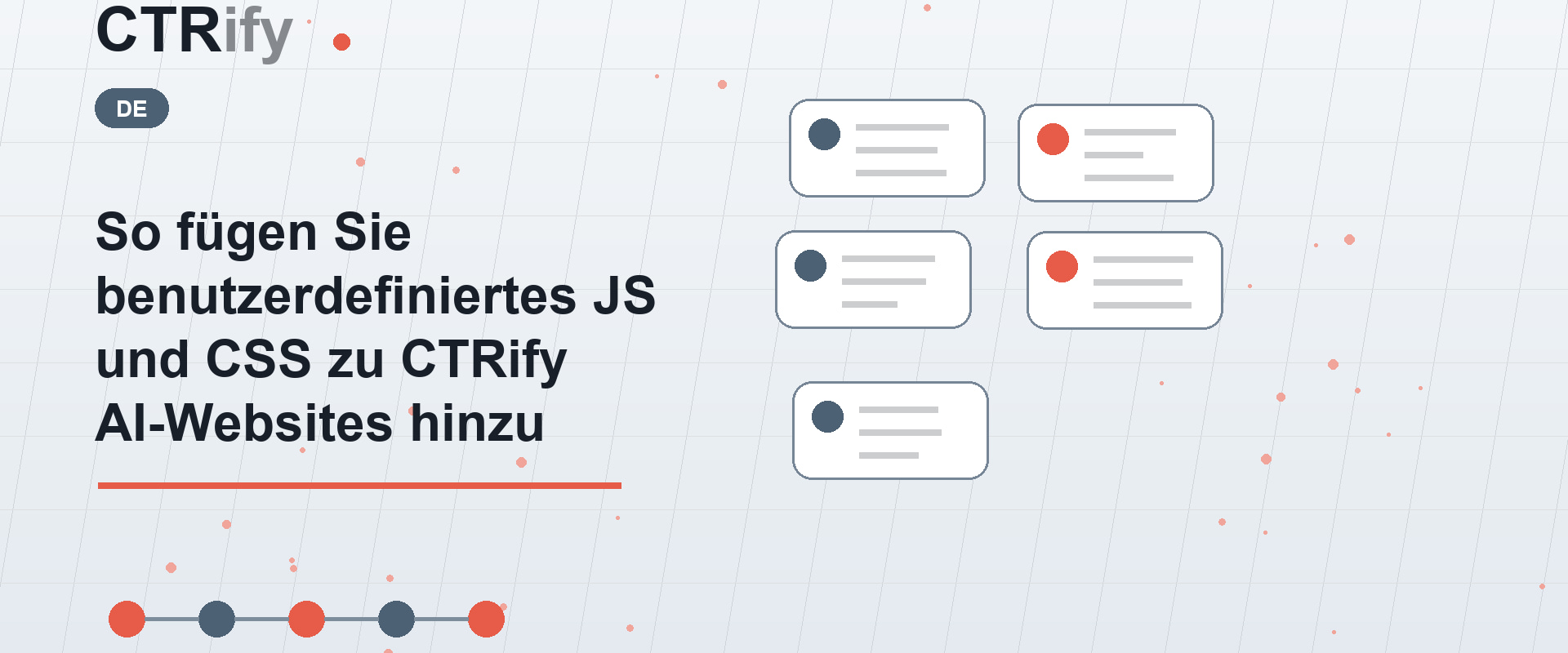 So fügen Sie benutzerdefiniertes JS und CSS zu CTRify AI-Websites hinzu