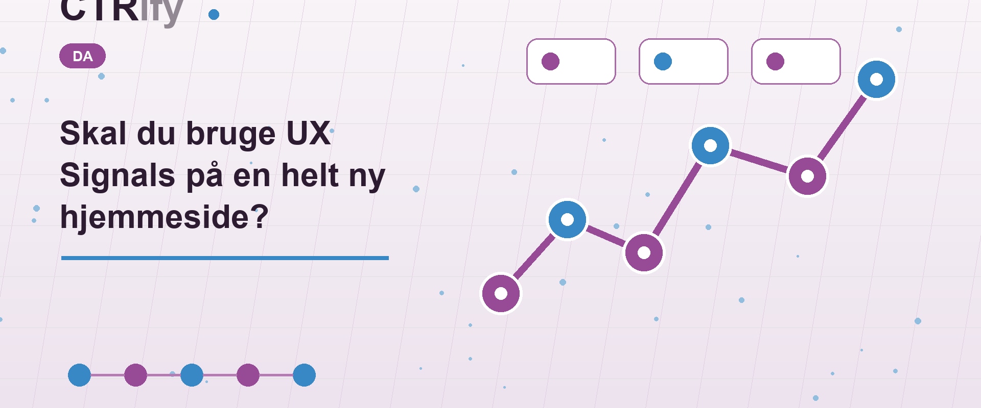 Skal du bruge UX Signals på en helt ny hjemmeside?