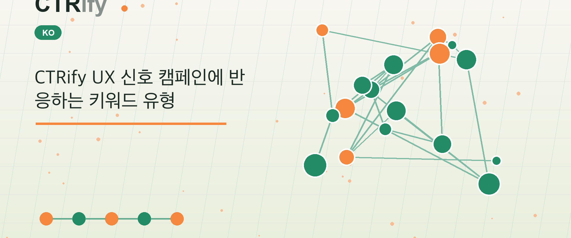 CTRify UX 신호 캠페인에 반응하는 키워드 유형