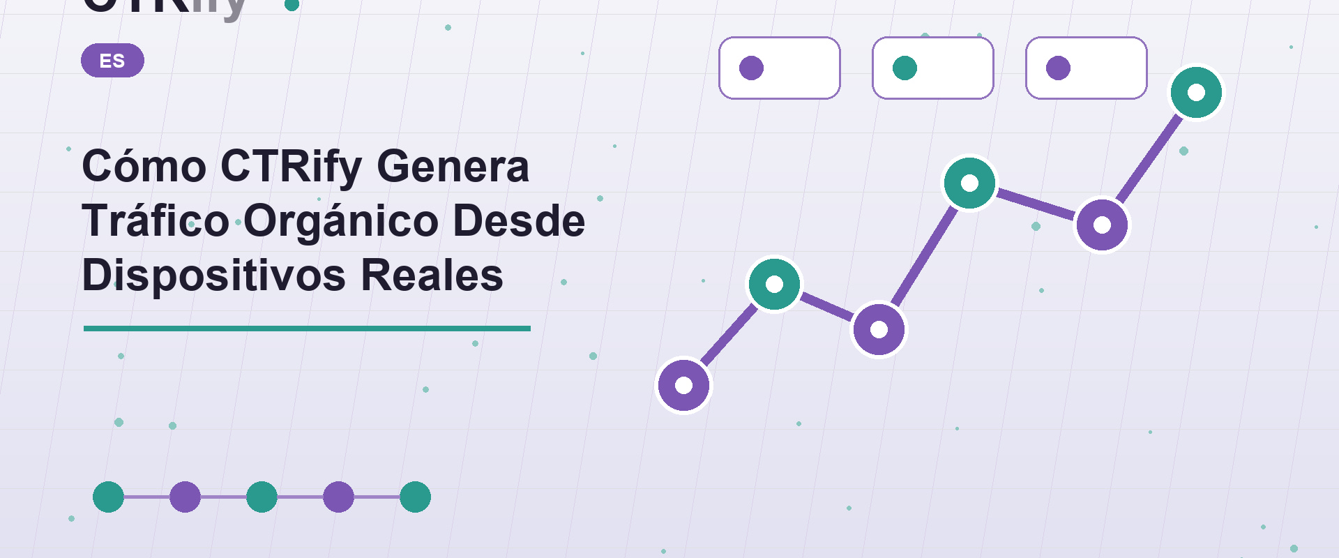 Cómo CTRify Genera Tráfico Orgánico Desde Dispositivos Reales