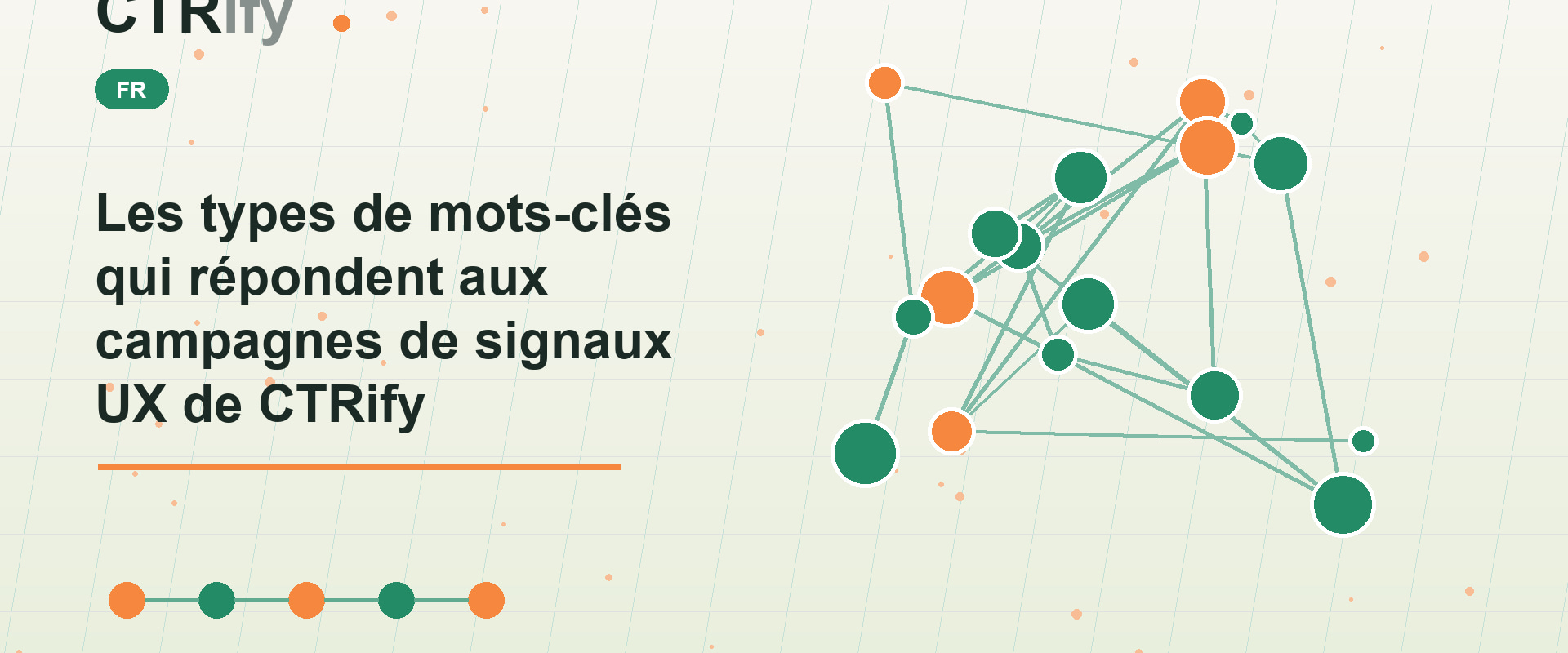 Les types de mots-clés qui répondent aux campagnes de signaux UX de CTRify