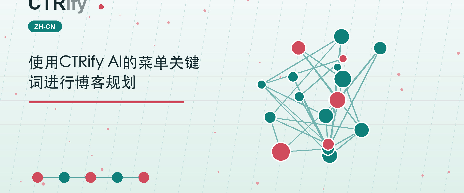 使用CTRify AI的菜单关键词进行博客规划