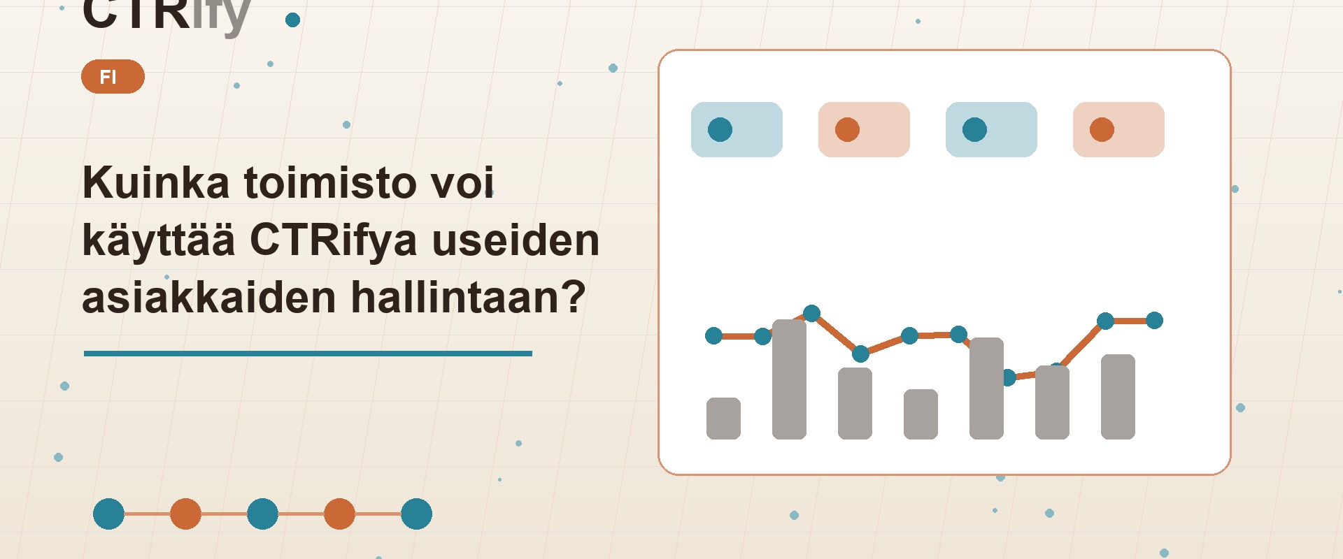 Kuinka toimisto voi käyttää CTRifya useiden asiakkaiden hallintaan?