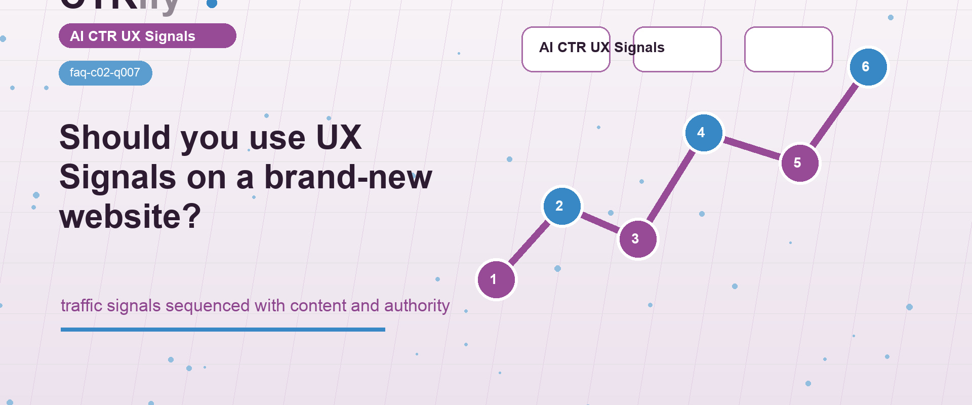 UX Signals auf einer neuen Website nutzen?
