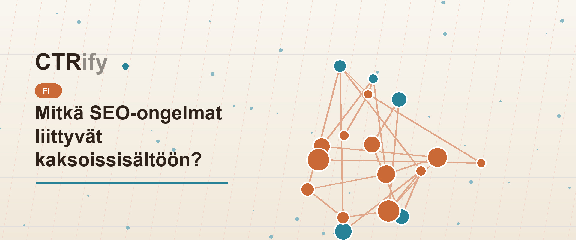 Mitkä SEO-ongelmat liittyvät kaksoissisältöön?