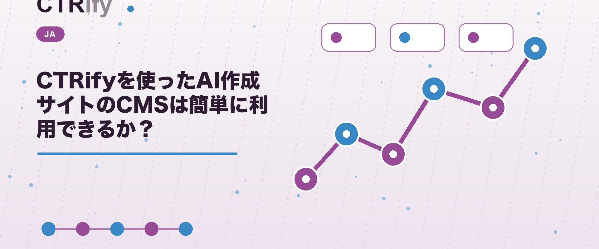 CTRifyを使ったAI作成サイトのCMSは簡単に利用できるか?