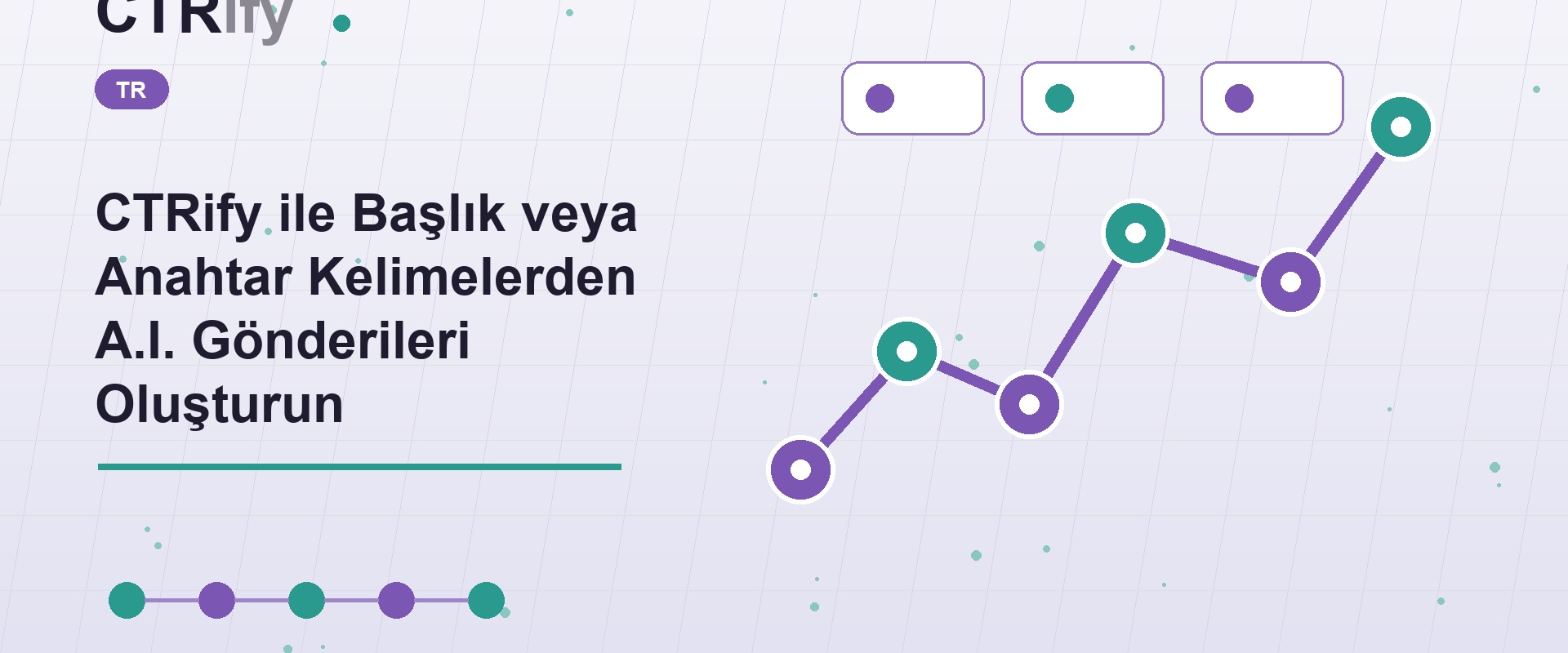 CTRify ile Başlık veya Anahtar Kelimelerden A.I. Gönderileri Oluşturun