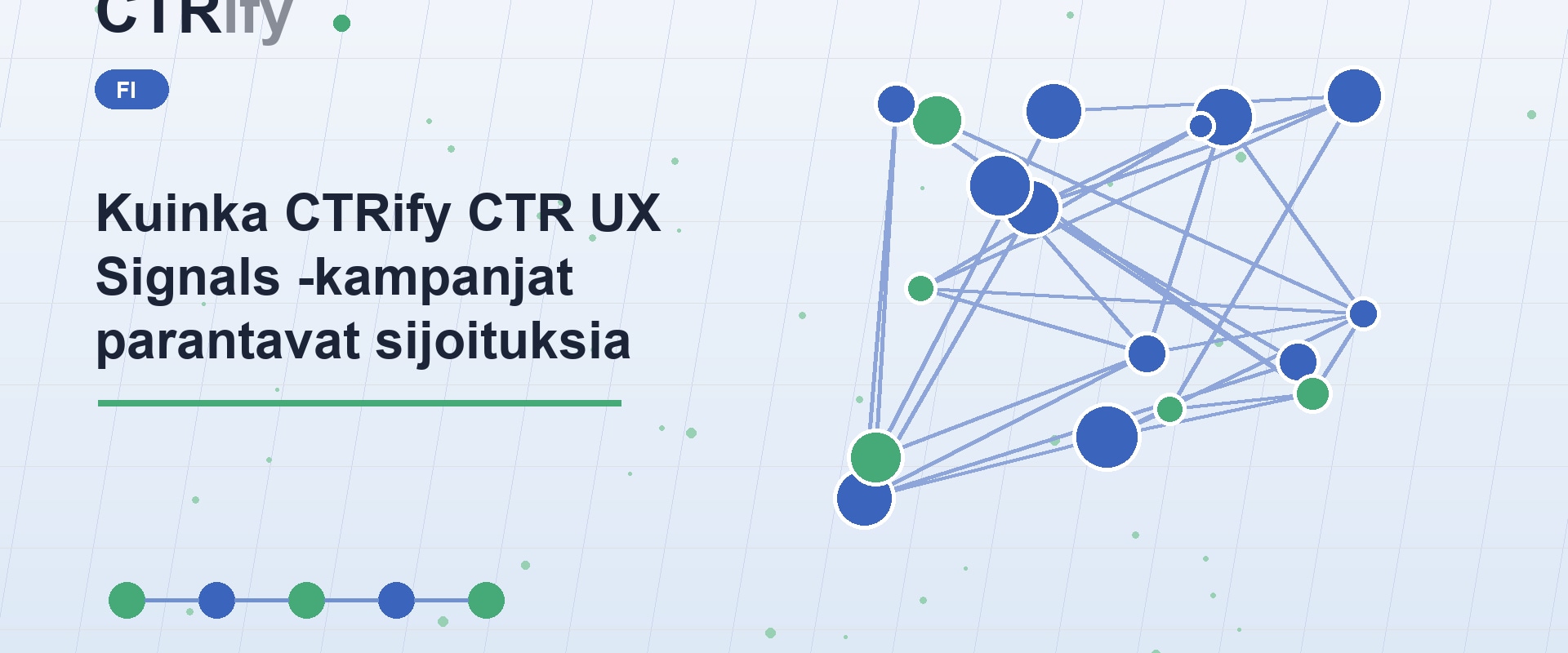 Kuinka CTRify CTR UX Signals -kampanjat parantavat sijoituksia