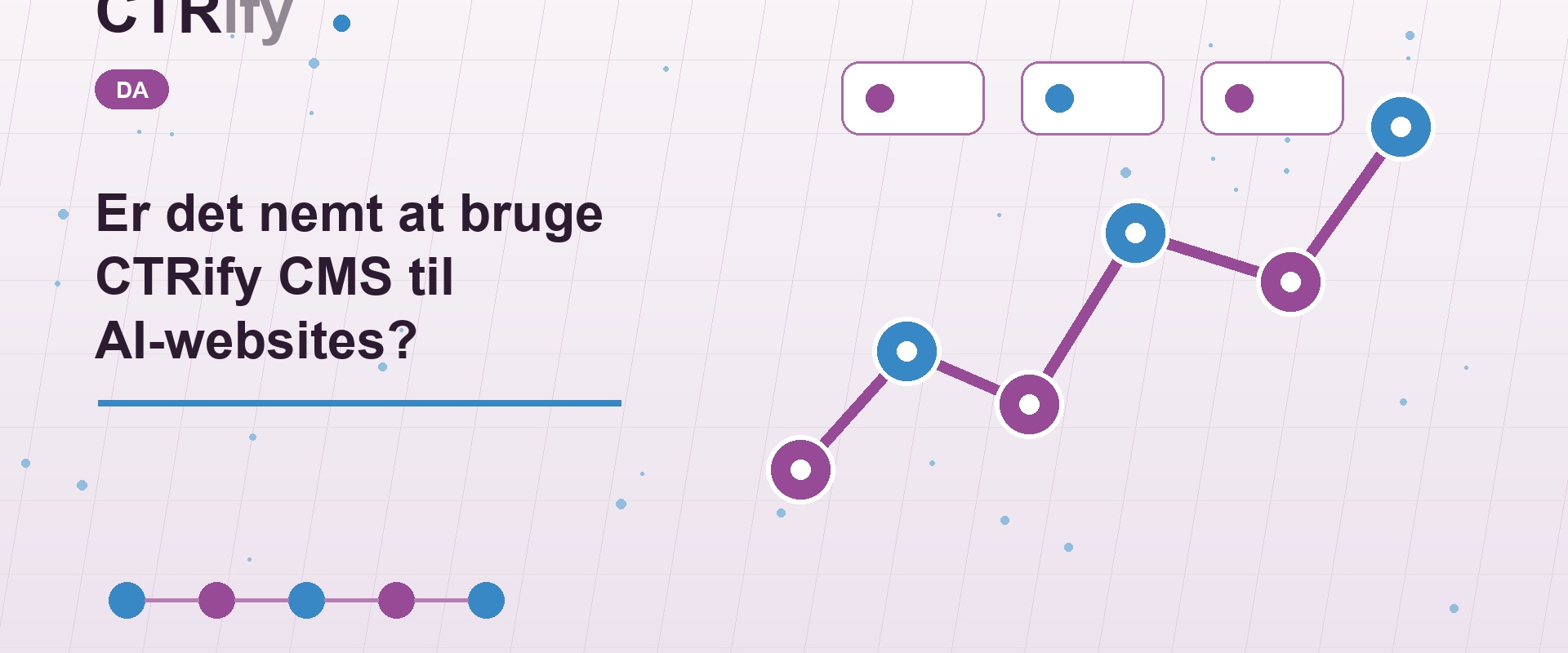 Er det nemt at bruge CTRify CMS til AI-websites?