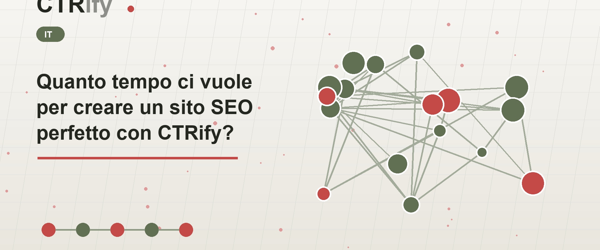 Quanto tempo ci vuole per creare un sito SEO perfetto con CTRify?