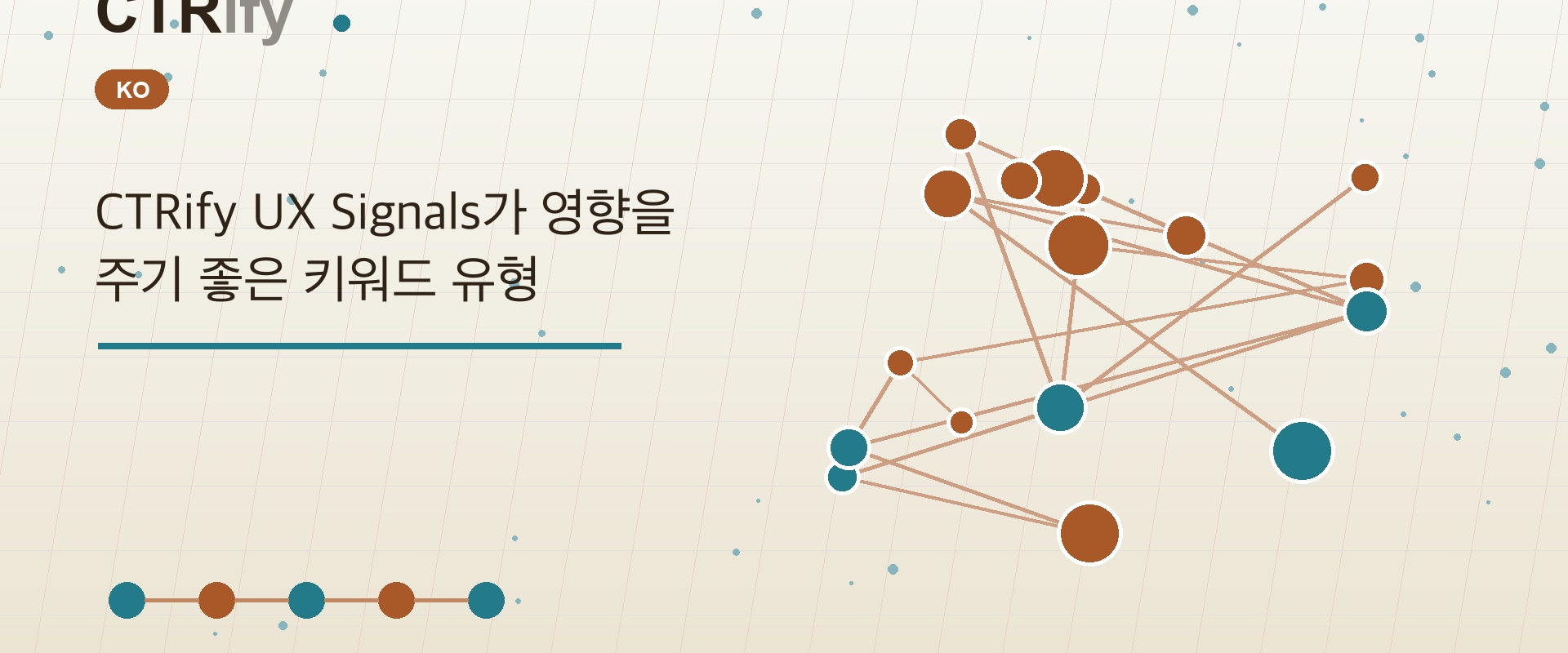 CTRify UX Signals가 영향을 주기 좋은 키워드 유형