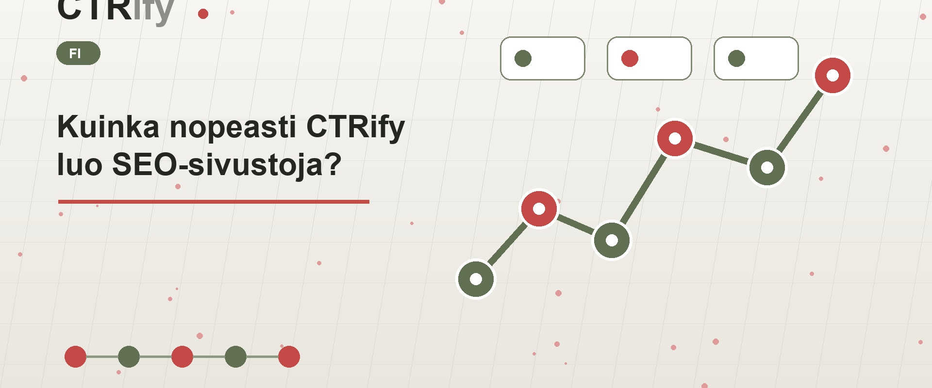 Kuinka nopeasti CTRify luo SEO-sivustoja?