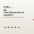 Vilka SEO-tekniker är populära?