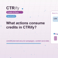 CTRify 哪些操作會消耗積分