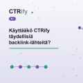Käyttääkö CTRify täydellisiä backlink-lähteitä?