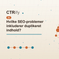 Hvilke SEO-problemer inkluderer duplikeret indhold?
