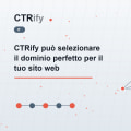 CTRify può selezionare il dominio perfetto per il tuo sito web
