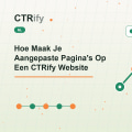 Hoe Maak Je Aangepaste Pagina's Op Een CTRify Website
