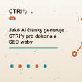 Jaké AI články generuje CTRify pro dokonalé SEO weby