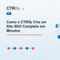 Como o CTRify Cria um Site SEO Completo em Minutos