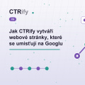 Jak CTRify vytváří webové stránky, které se umisťují na Googlu