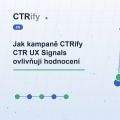 Jak kampaně CTRify CTR UX Signals ovlivňují hodnocení