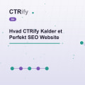 Hvad CTRify Kalder et Perfekt SEO Website