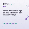 Posso modificar o logo do meu site criado por IA com CTRify?