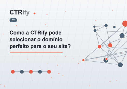 Como a CTRify pode selecionar o domínio perfeito para o seu site?