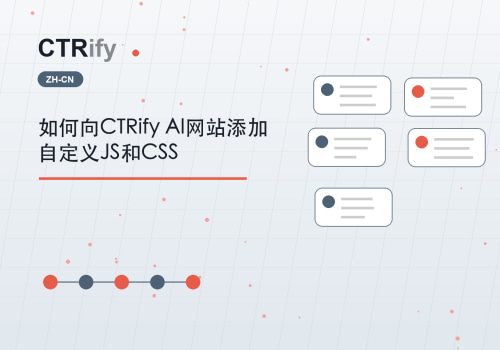 如何向CTRify AI网站添加自定义JS和CSS