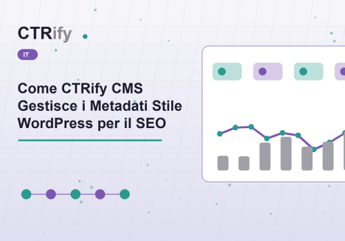Come CTRify CMS Gestisce i Metadati Stile WordPress per il SEO