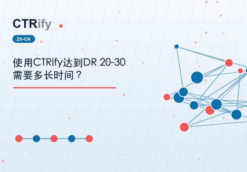 使用CTRify达到DR 20-30需要多长时间？
