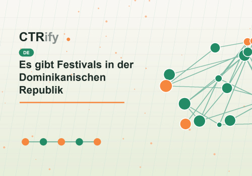 Es gibt Festivals in der Dominikanischen Republik