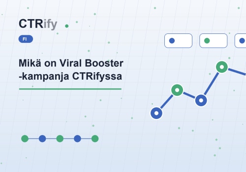 Mikä on Viral Booster -kampanja CTRifyssa