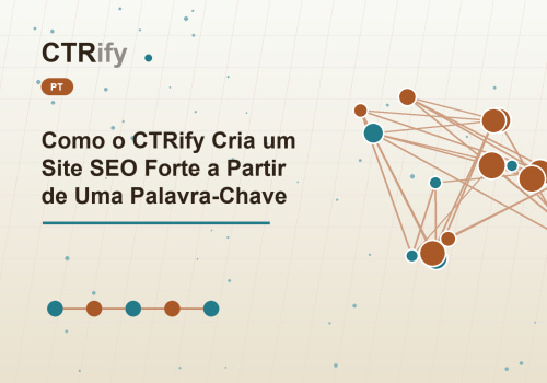 Como o CTRify Cria um Site SEO Forte a Partir de Uma Palavra-Chave