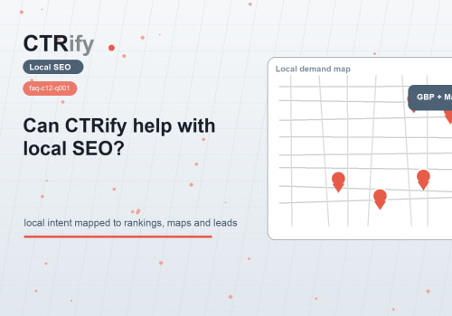 CTRify pode ajudar com SEO local?