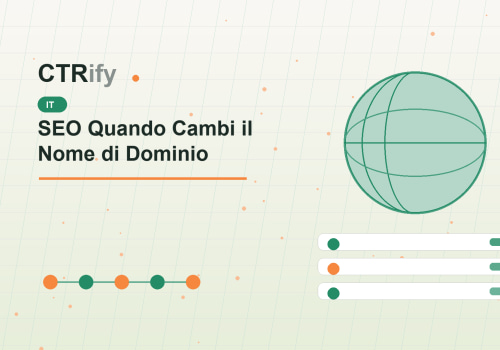 SEO Quando Cambi il Nome di Dominio