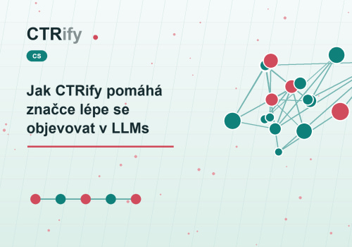 Jak CTRify pomáhá značce lépe se objevovat v LLMs