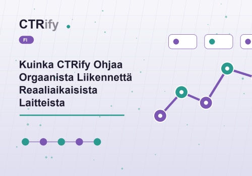 Kuinka CTRify Ohjaa Orgaanista Liikennettä Reaaliaikaisista Laitteista