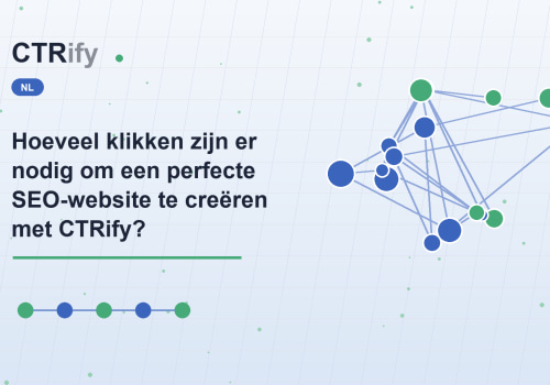 Hoeveel klikken zijn er nodig om een perfecte SEO-website te creëren met CTRify?