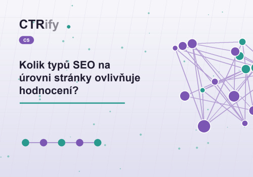 Kolik typů SEO na úrovni stránky ovlivňuje hodnocení?