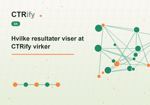 Hvilke resultater viser at CTRify virker