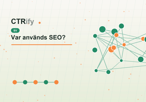 Var används SEO?