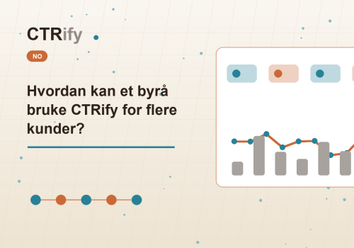 Hvordan kan et byrå bruke CTRify for flere kunder?