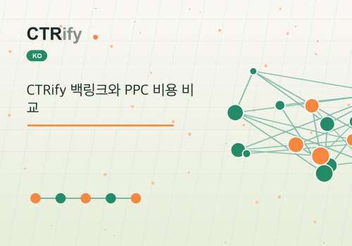 CTRify 백링크와 PPC 비용 비교