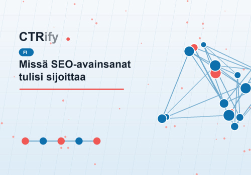 Missä SEO-avainsanat tulisi sijoittaa