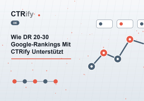 Wie DR 20-30 Google-Rankings Mit CTRify Unterstützt