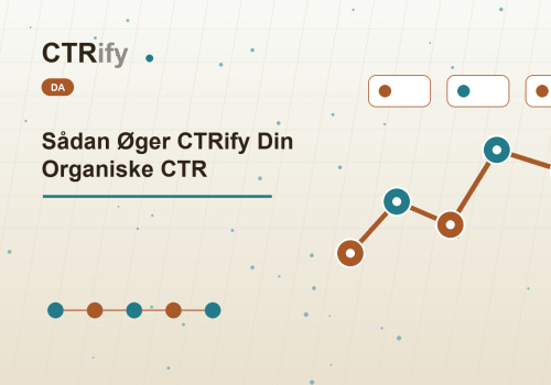 Sådan Øger CTRify Din Organiske CTR